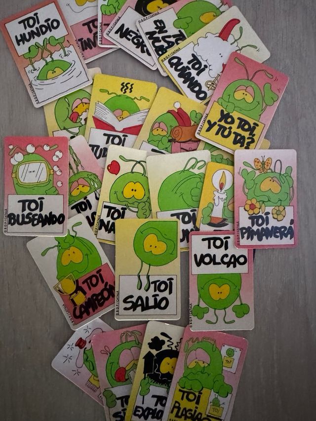 35 adesivi vintage TOI Bollicao