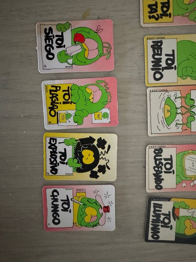 35 adesivi vintage TOI Bollicao