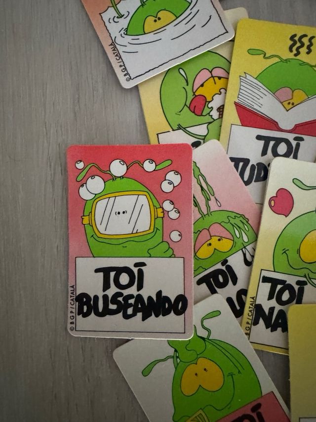 35 adesivi vintage TOI Bollicao