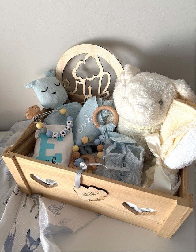 Cesta personalizada nacimiento bebé