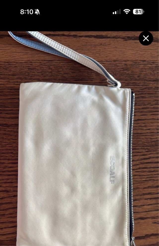 Bolso de mano Ecoalf beige