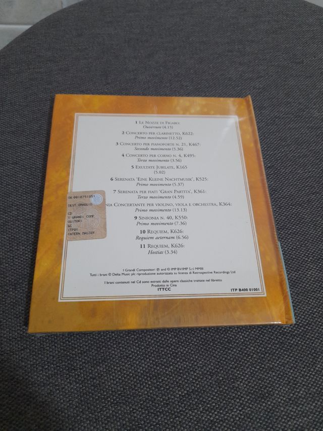 CD Mozart: I suoi capolavori