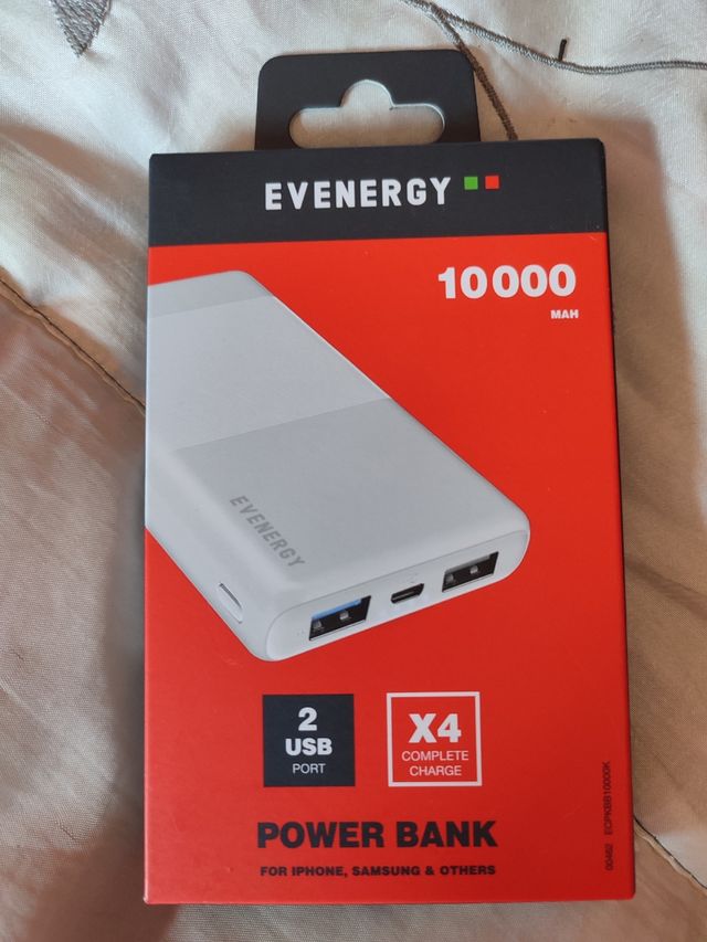 Batería externa 10000 Mah. Evenergy 