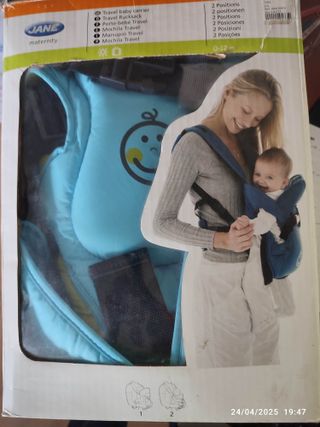 Mochila portabebés JANÉ Travel – NUEVA EN CAJA