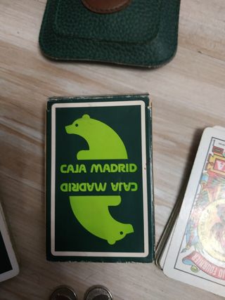 Baraja Española Fournier + estuche Caja Madrid