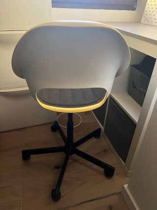 Silla giratoria IKEA ELDBERGET amarilla