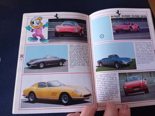 Ferrari e Topolino. Album di figurine