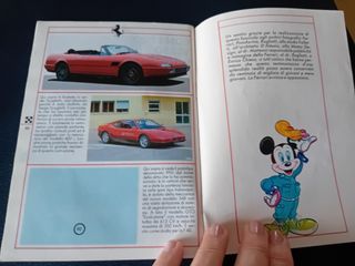 Ferrari e Topolino. Album di figurine