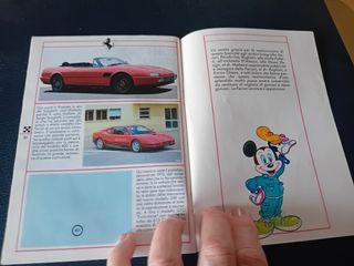 Ferrari e Topolino. Album di figurine
