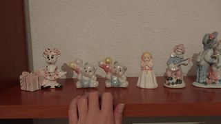 Figuras antiguas porcelana y otras