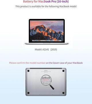 BNDeluxe Batería A2113 MacBook Pro 16'' A2141