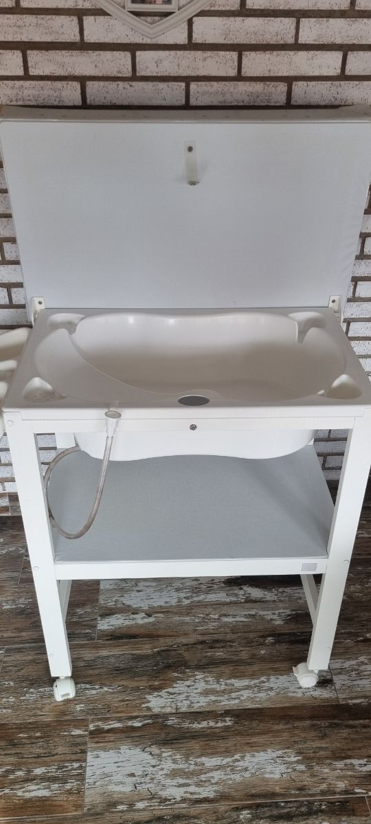 Mueble cambiador bebé c/bañera