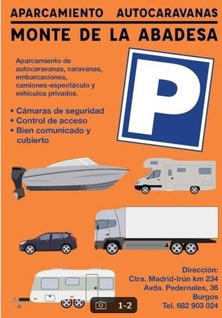 ALQUILER PLAZAS PARKING AUTOCARAVANAS