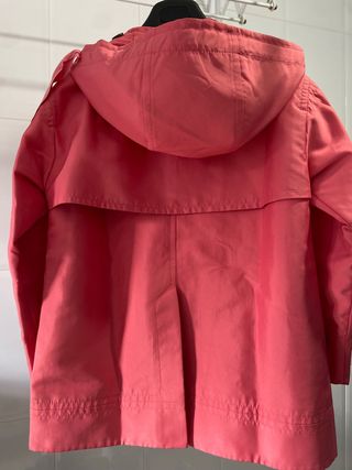 Gabardina Bimba & Lola rosa talla S