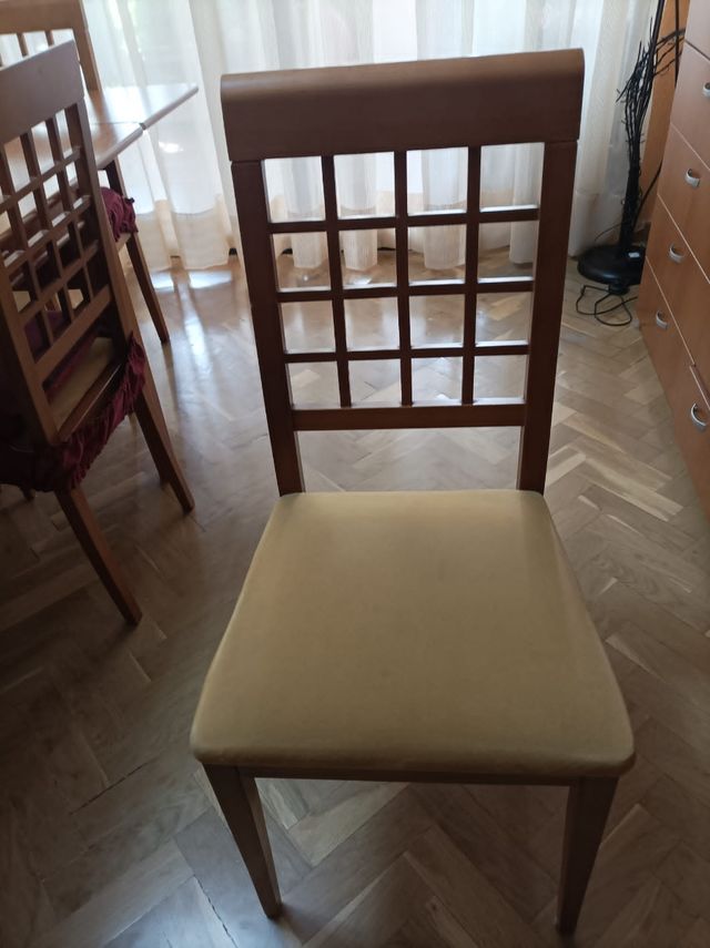 Mueble y Mesa comedor con 6 sillas