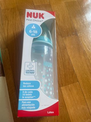 Biberón NUK First Choice+ 6-18m