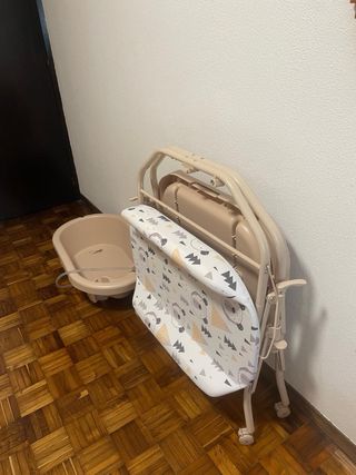 Bañera Bebe Plegable - cambiador