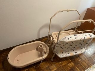 Bañera Bebe Plegable - cambiador