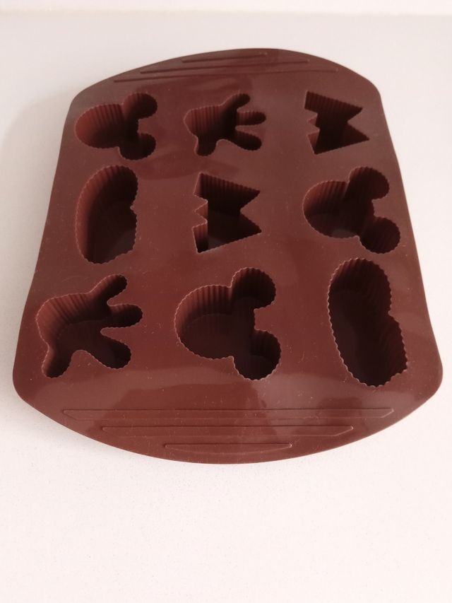 Molde Mickey Mouse Silicona para Bombones, Nuevo