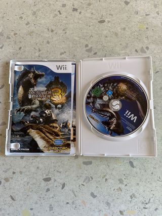 Wii gioco monster hunter 3