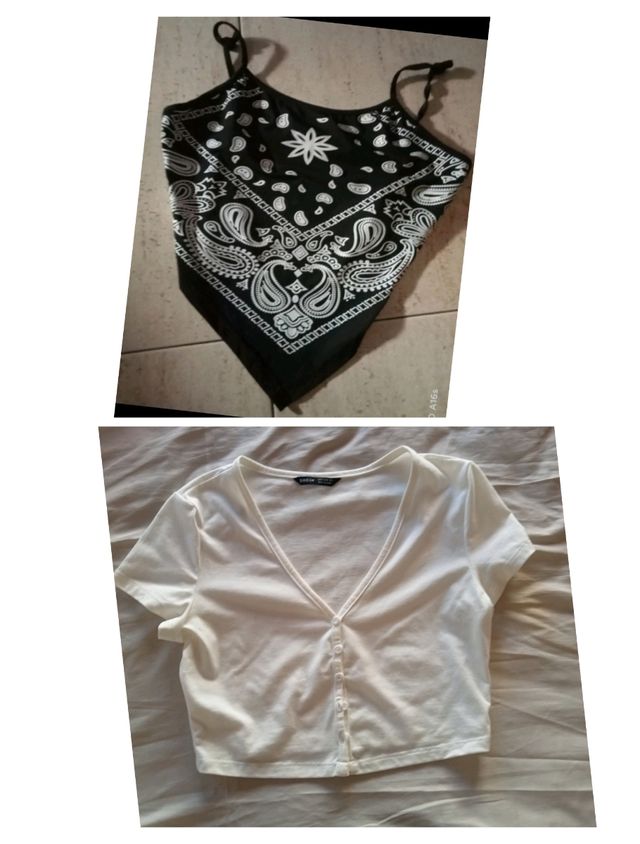 Lote 2 tops chica Shein