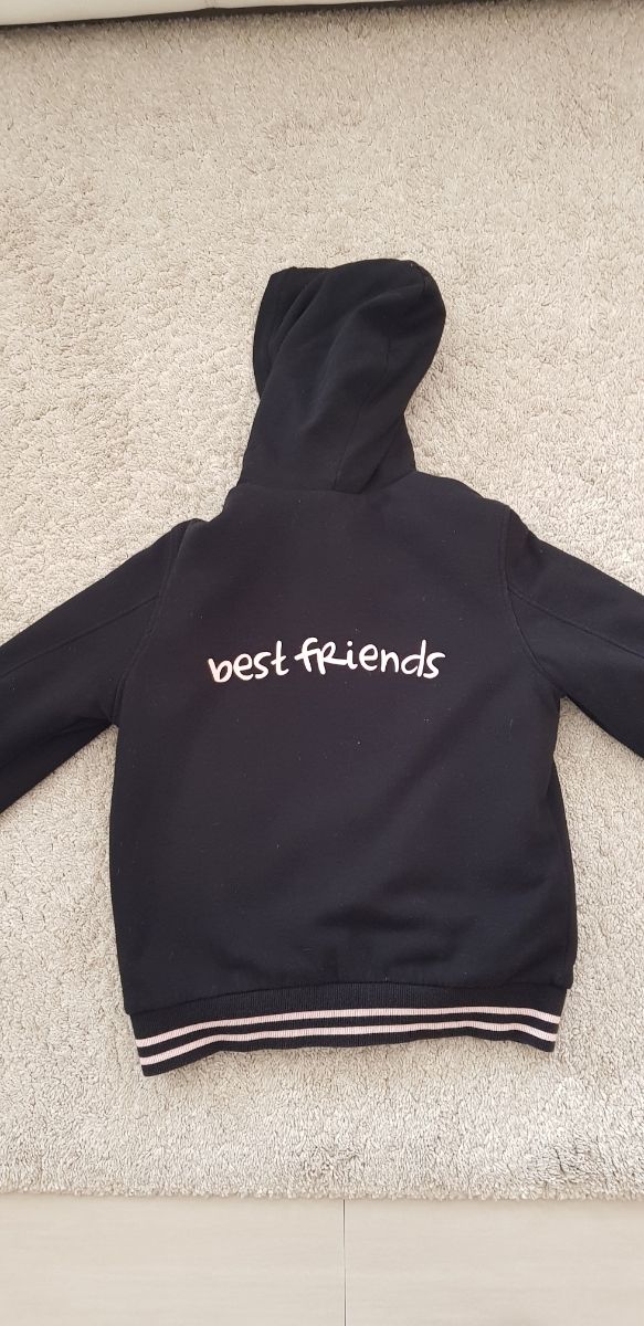 Felpa giubbino pelo ragazza 