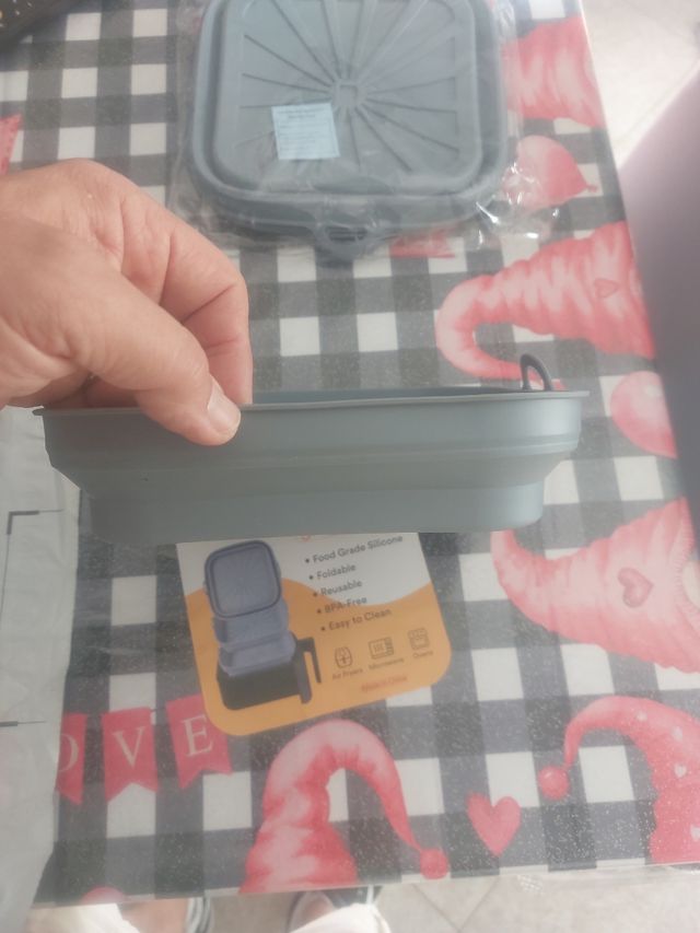 3x Protezioni Friggitrice Aria Silicone Grigio