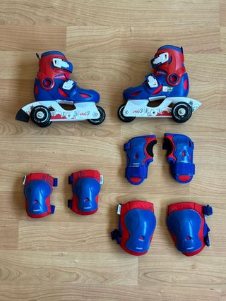 Patines y Protecciones Oxelo Play 3 Decathlon 