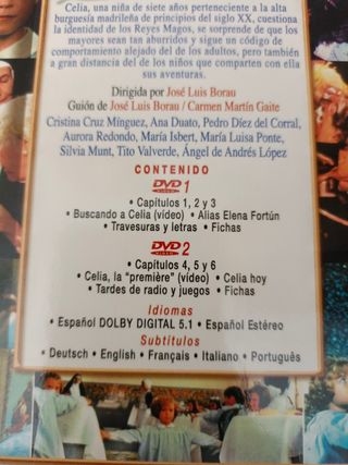 DVD Celia - película española