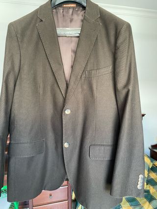 Chaqueta Emidio Tucci marrón (L Europa)