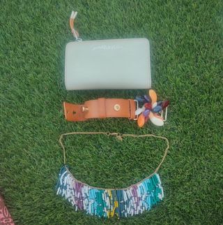 Lote Bimba y Lola collar pulsera moneder