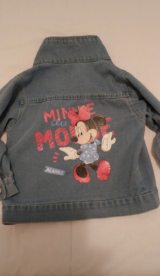 Giubbino bambina 2 anni con stampa Minny