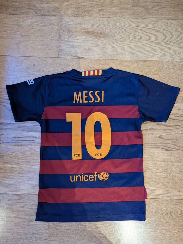 Camiseta Barça niño talla 5-6