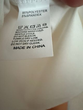 Blusa blanca XL - Nueva 

