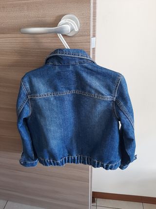 Giacca jeans bimba okaidi