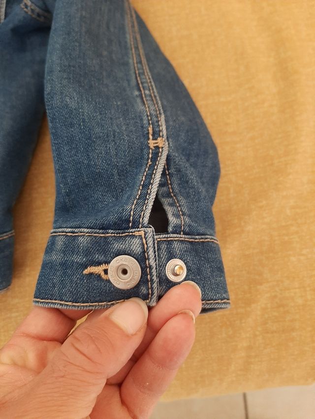 Giacca jeans bimba okaidi 