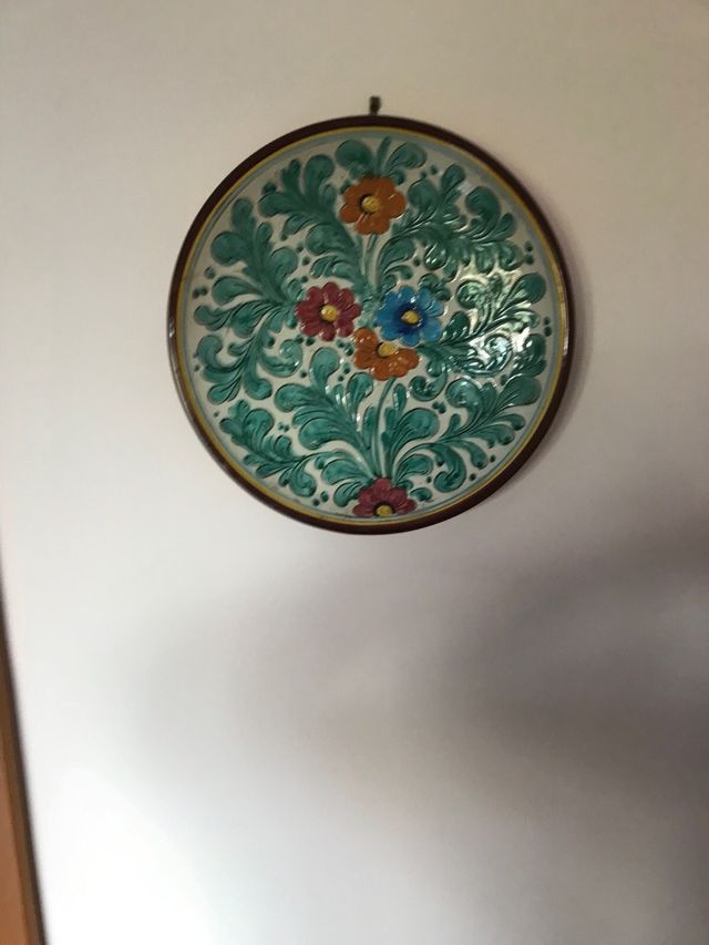 Piatto Ceramica Deruta Dipinto a Mano