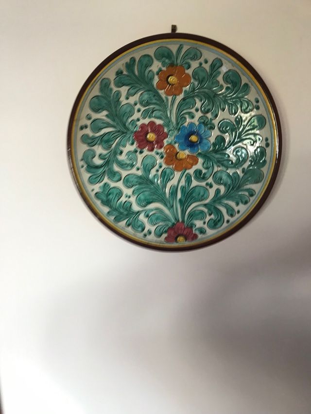 Piatto Ceramica Deruta Dipinto a Mano