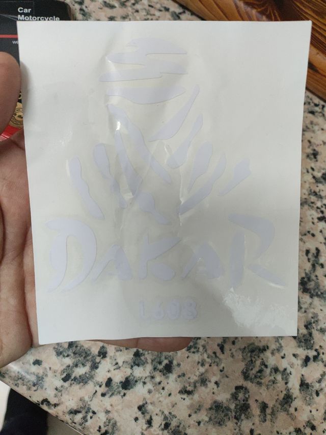 Pegatina Dakar 13x13