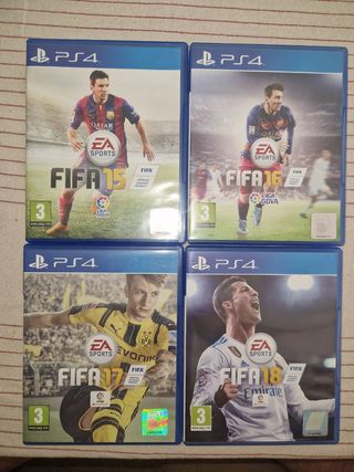FIFA 15,16, 17, 18. PS4