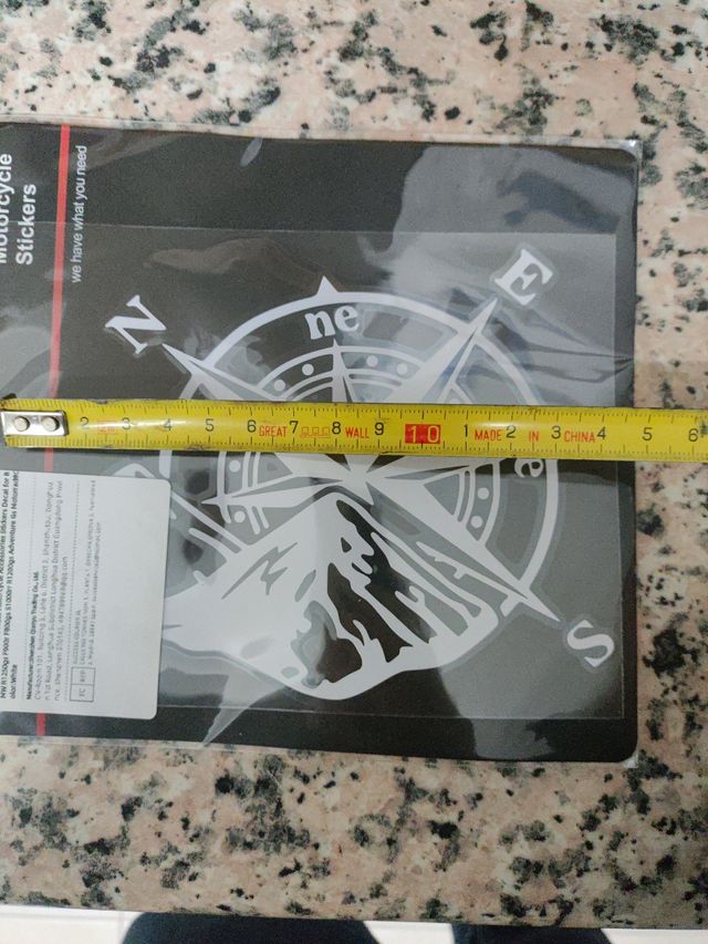 Pegatina Puntos cardinales 15cm