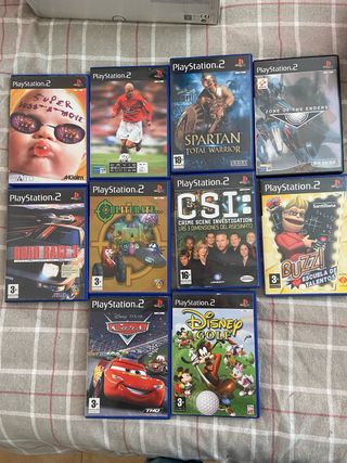 10 Juegos PS2 (PlayStation 2)