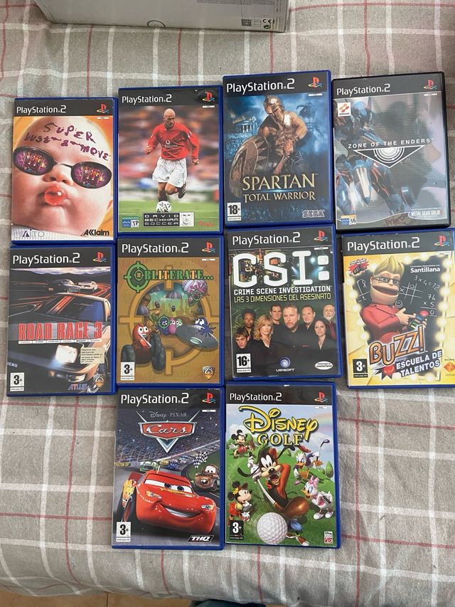 10 Juegos PS2 (PlayStation 2)
