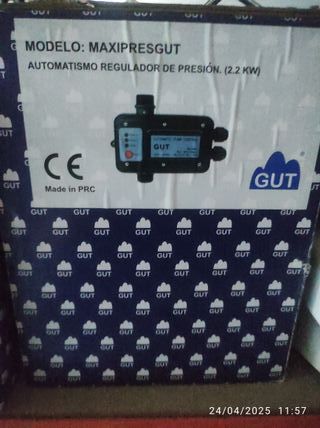Regulador presión MAXIPRESGUT