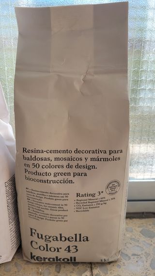 Fugabella mortero juntas Color 43
3kg