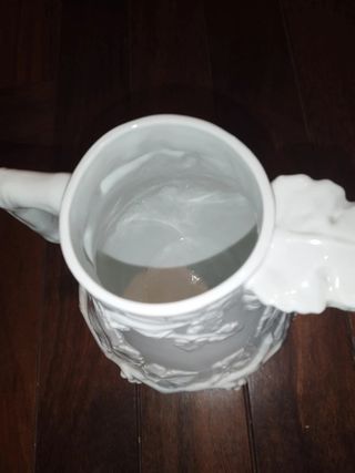 Antigua jarra tetera de porcelana Bidasoa