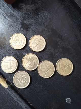 Monedas 5 pesetas (1990-1995)