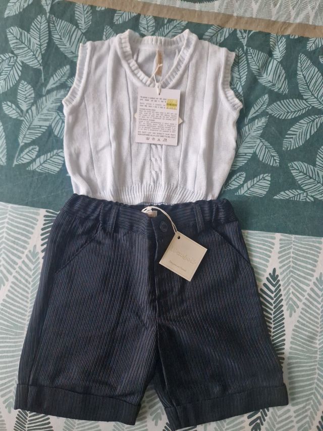 Completo Battesimo cerimonia 3-6 mesi