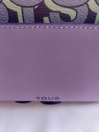 Bolso tous malva. 