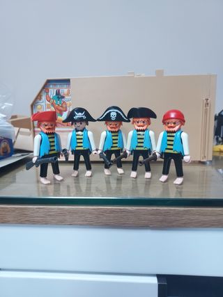 Playmobil Piratas (5 Figuras)